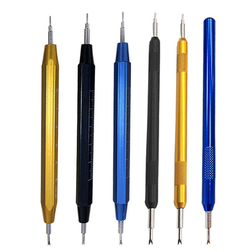 Watch repair tools, watch strap adjustment screwdriver, metal watch repair tools, multi-style double-ended screwdriver