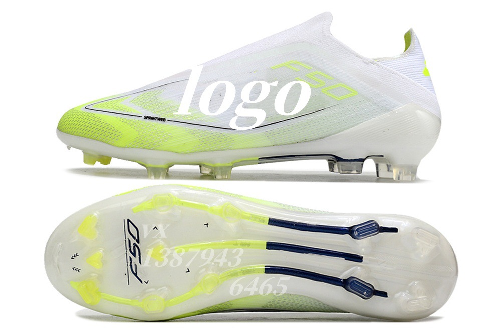 Putian fabricante al por mayor comercio exterior transfronterizo 2024 nuevo estilo X serie F50 zapatos de fútbol profesionales para hombres fg clavo