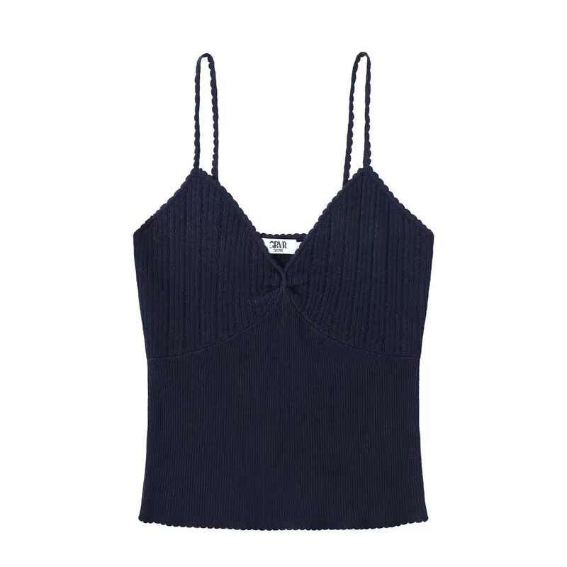 GR**VE26 new autumn sleeveless knit top, can be worn as an inner layer or on its own, sexy and slim-fitting camisole GR**VE26 new autumn sleeveless knit top, can be worn as an inner layer or on its own, sexy and slim-fitting camisole