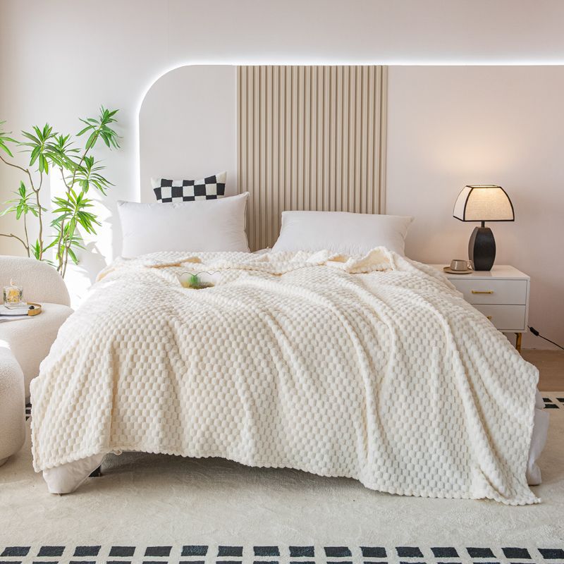 Cubierta de acondicionador de oro acurrucado dormitorio de estudiantes se puede lavar con máquina mantas de mantas de lana mágica de verano cuatro estaciones