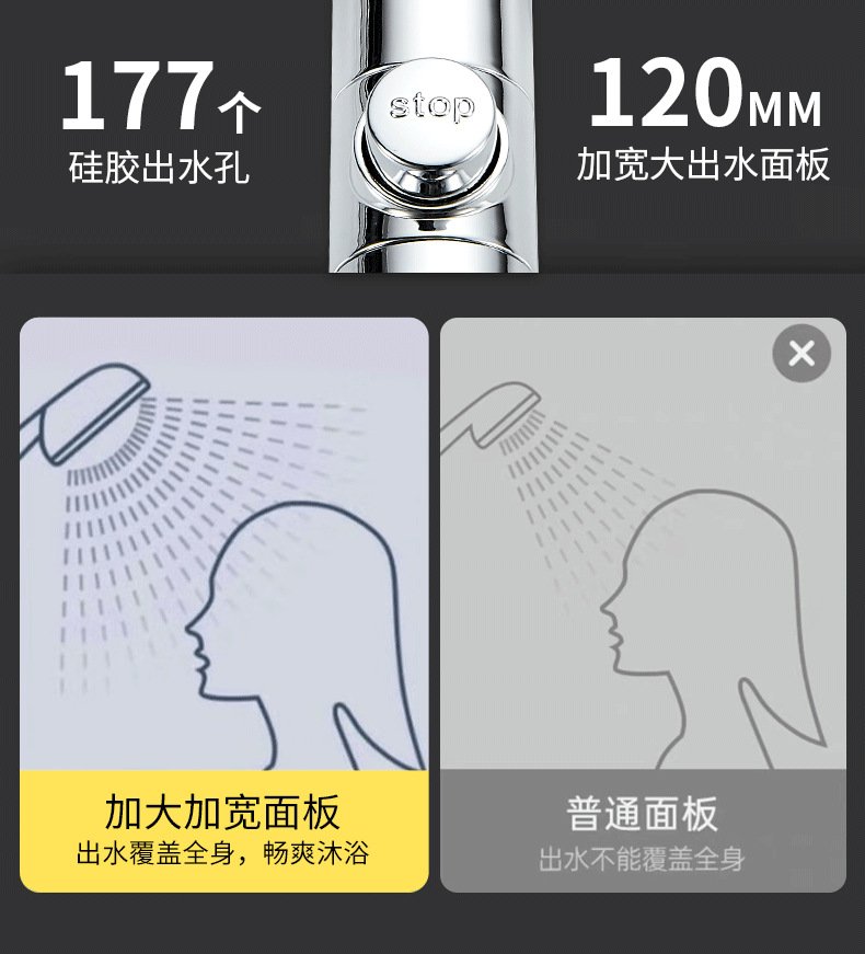 Pressurized shower head set, home bathroom, bathing, rain, pressurized bath water heater, bathroom heater, flower sun-drying head undefined
