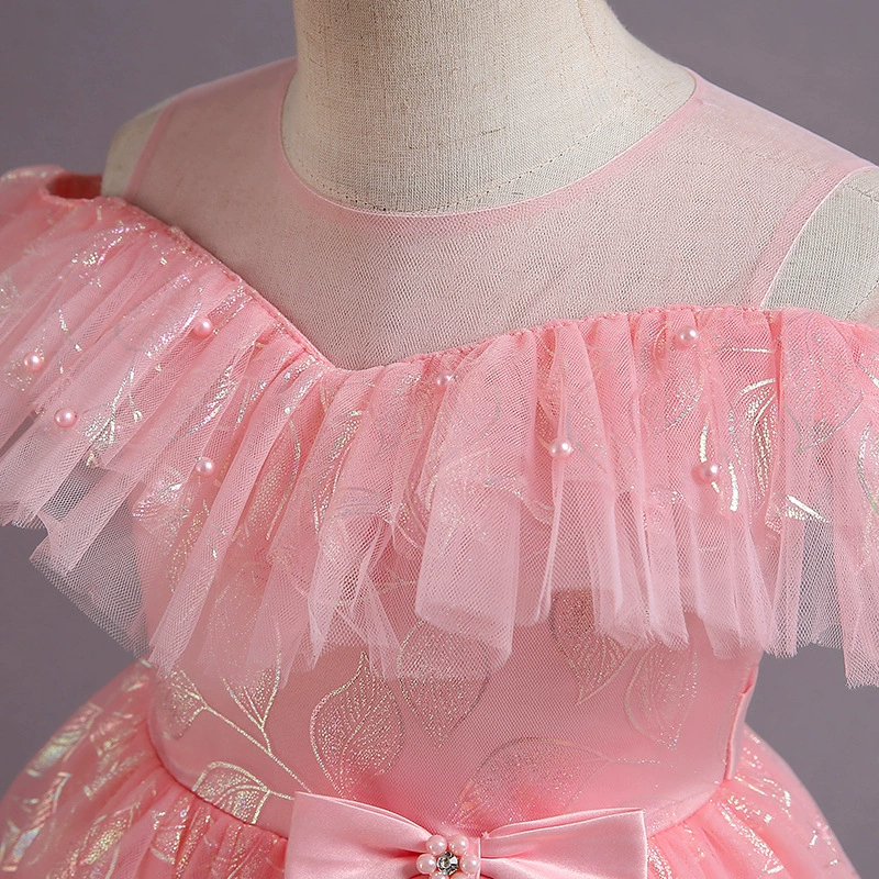 Children's cloak, lace wedding dress, European style, children's clothing, wholesale