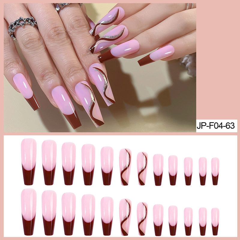 Foreign trade hot long flat ballet a pink French striped trapezoidal coffin a factory direct sales Foreign trade hot long flat ballet a pink French striped trapezoidal coffin a factory direct sales