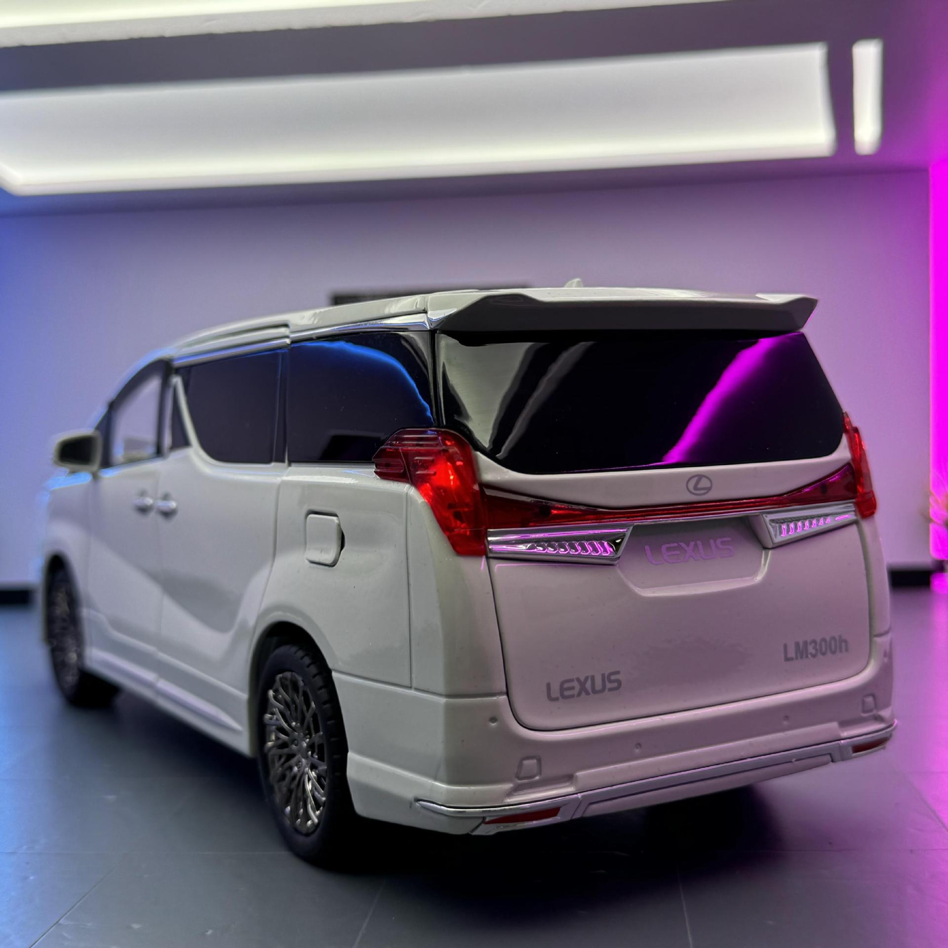 Coche a modelo de coche de aleación 1:18 genuino Lexus coche comercial eco luz y sonido coche de juguete modelo de sonido al por mayor