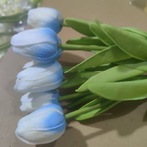 Tulipán Artificial de PU con Tacto Real para Boda y Decoración del Hogar