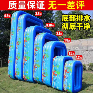 Inflatable Swimming Pool for Children, Adults, Children, Indoor Family Folding Baby Swimming Bucket, Outdoor Baby