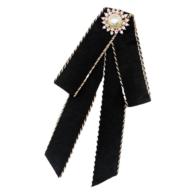 Кружевной бант-галстук-бабочка с длинным плавающим ведущим аксессуаром