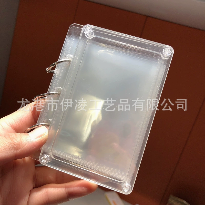 Акриловая качалка музыкальная открытка ручной работы DIY альбом простой 3-дюймовый хранения звезда маленькая открытка девушка