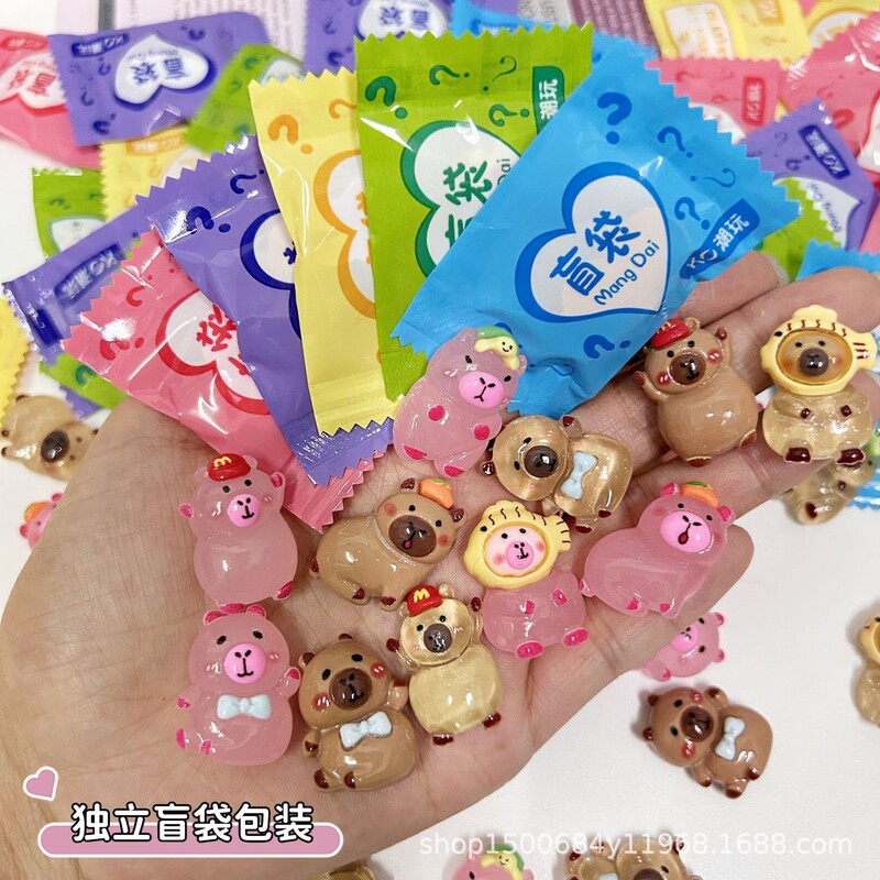 模擬クッキーかわいい動物キーホルダー楽しいブラインドバッグバッグペンダントチーズビスケット形状ペンダントジュエリー|undefined