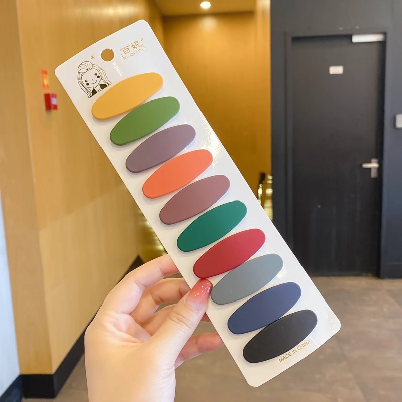 Horquilla de perlas, estilo ins, tocado coreano simple de nicho, clip de una palabra, clip lateral de flequillo simple, tocado