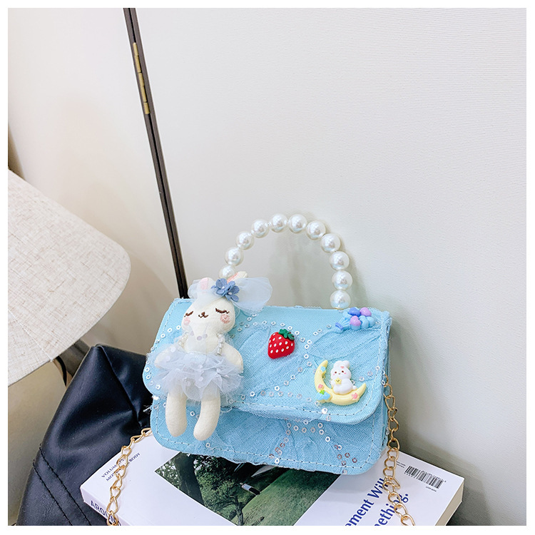 Xiaoxiangfeng regalo para niños Meile bolso de mano, bolso de cambio, bolso de bebé, lindos accesorios para perros de jade Gui