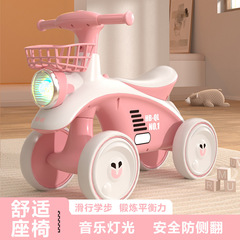 子供用滑車1-3歳の男女の赤ちゃんはバランス車を勉強します。