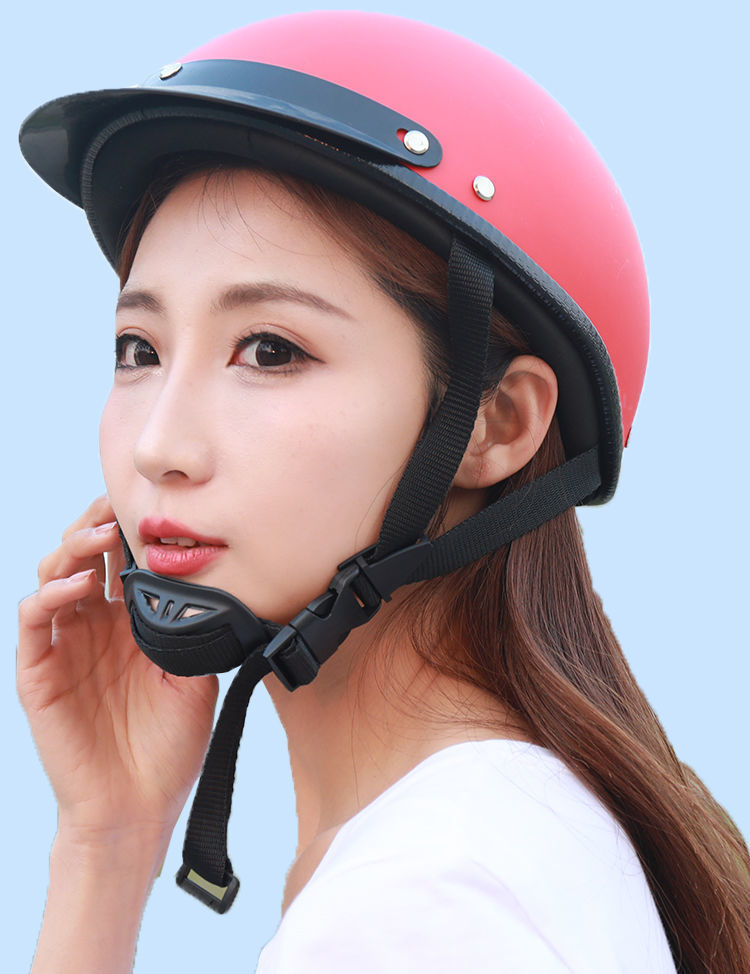 Motorcycle Electric Vehicle Riding Helmet Four Seasons Sunshade Harley Half Helmet