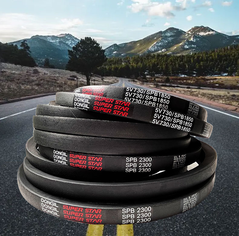 Dongyi Triangle Belt Spc-2000-12500 Transmission Belt Toothed Agricultural Industrial Machine Conveyor Belt High Wear Resistance
