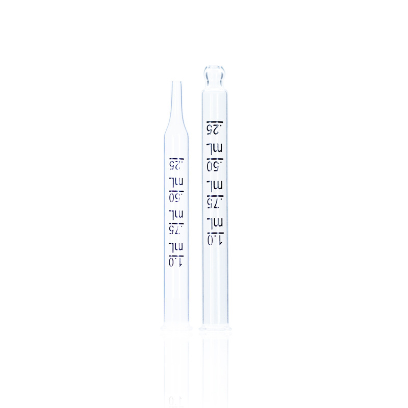 Pipetas de vidrio graduadas transparentes para perfume, goteros de punta redonda y puntiaguda, tubos de reactivos experimentales para la dispensación de aceites esenciales.