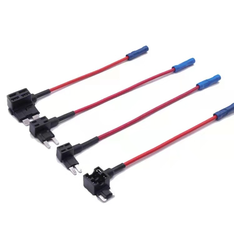 厂家供应 取电器 无损线路改装 汽车保险丝座 迷你平脚汽车取电器