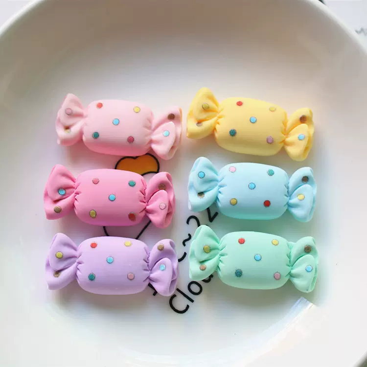 甜美点点糖果 发饰手机壳 水 收纳盒diy树脂饰品配件材料北K5