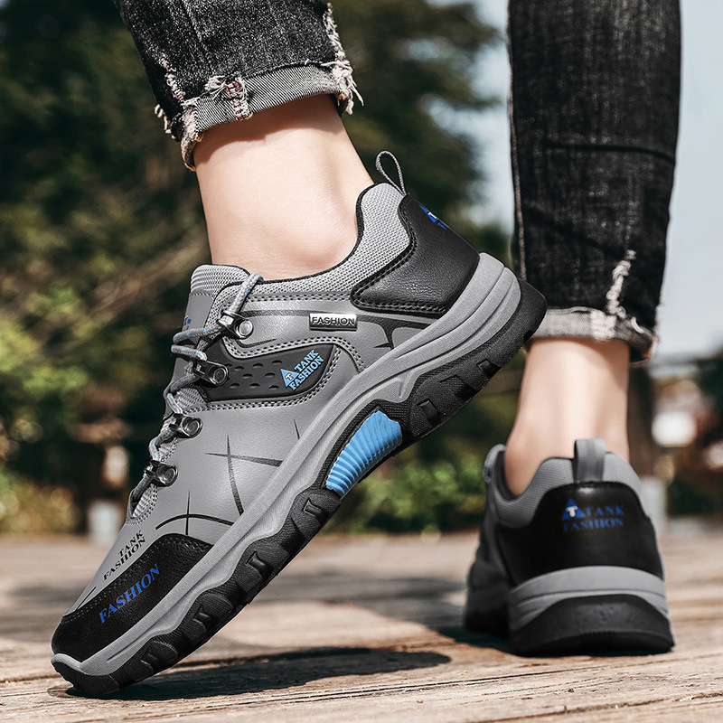 Zapatos para Hombre, Otoño 2025, Nuevo Estilo, Protección Laboral, Deportivos, para Senderismo, Impermeables, Antideslizantes, Resistentes al Desgaste, Casuales, de Caña Baja