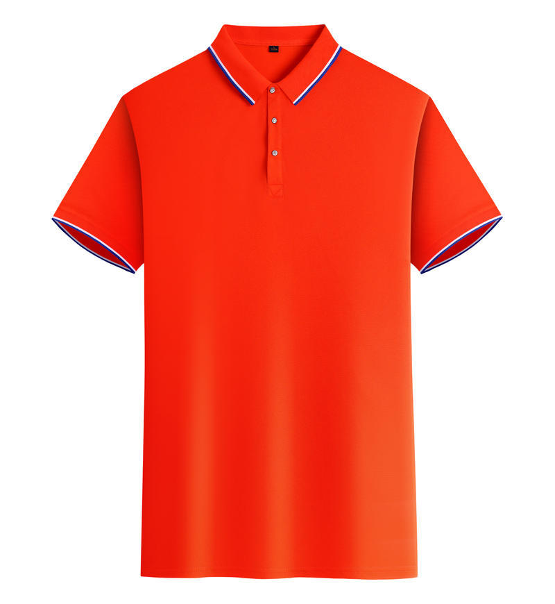 Tiger 180G con solapa polo impresión logotipo de verano ropa de trabajo hombre y mujer de manga corta personalizada camisa publicitaria de moda