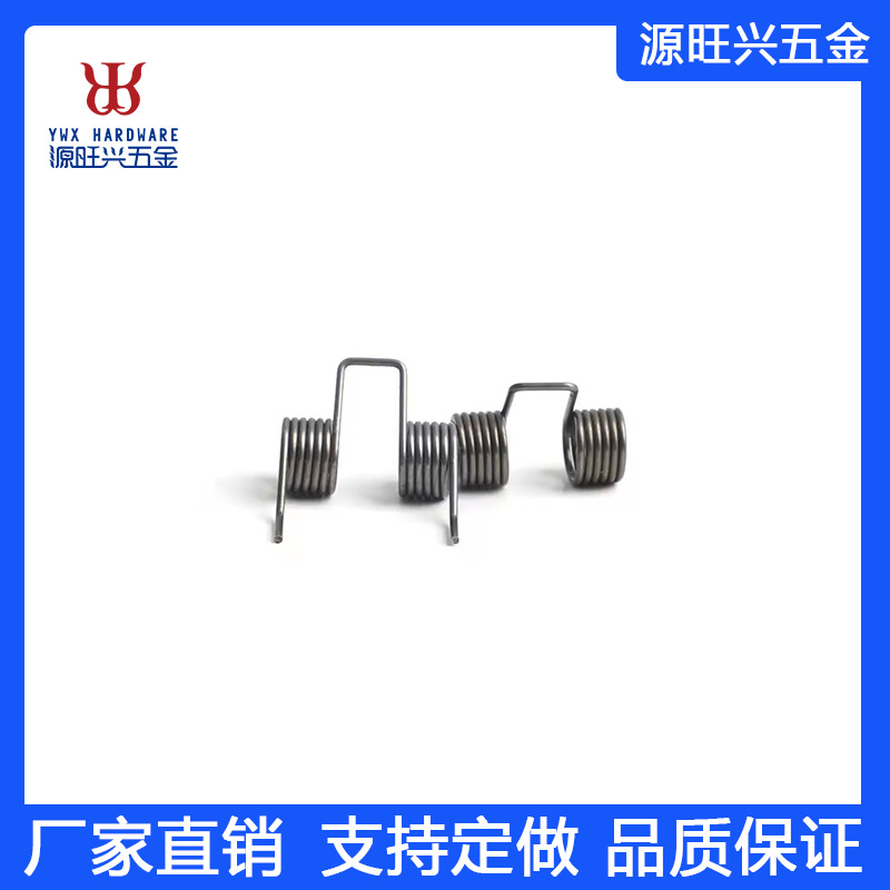 厦门厂家直销 价格低廉优质好镀镍精密灯具双扭弹簧黑色跨境外贸