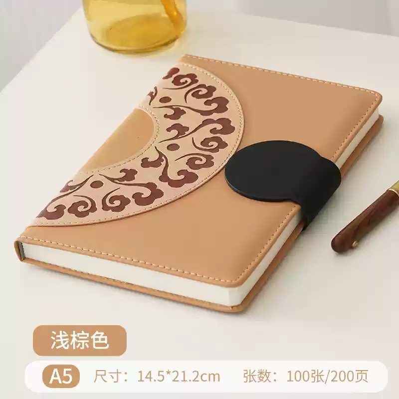 クリエイティブオフィスノートブックカスタマイズオフィスメモ帳セットギフトギフトボックスルーズリーフ日記チェックインハンドブック|undefined