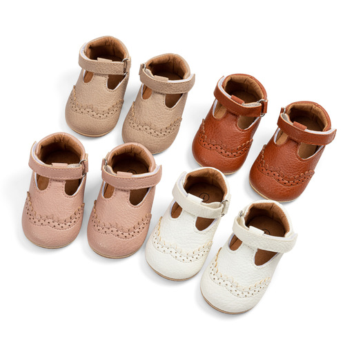 Baby Learning Shoes for Girls 0-1 Years Spring and Summer Floral Princess Shoes Soft Rubber Sole Non-Slip Infant Shoes G201