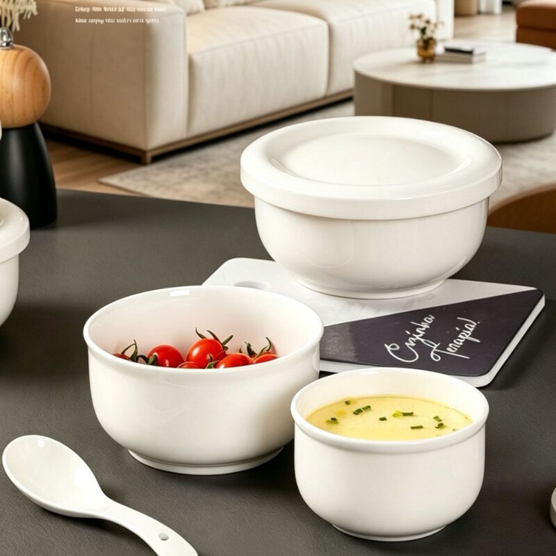 Egg Steaming Bowl with Lid for Home Use, 2026 New Model Ceramic Steaming Pot, Special Bowl for Steaming Egg Custard, Microwave-Safe Egg Steaming Bowl with Lid for Home Use, 2026 New Model Ceramic Steaming Pot, Special Bowl for Steaming Egg Custard, Microwave-Safe