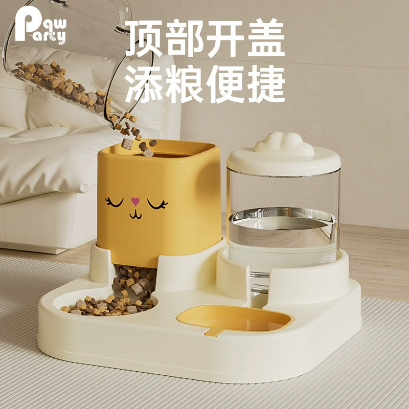 Кормушка для кошек и собак автоматическая, миска для корма и воды двойная, интегрированная продукция для домашних животных, производитель