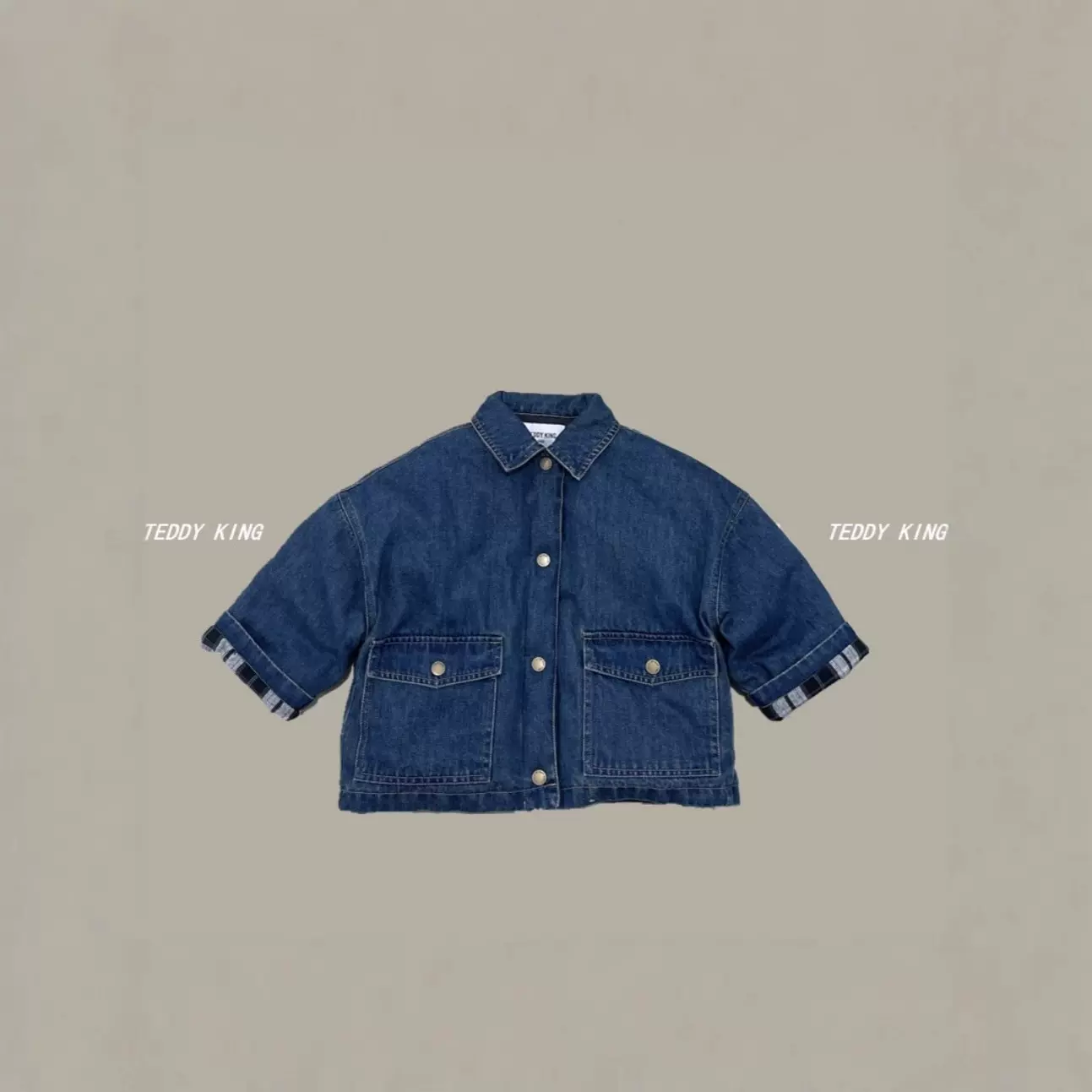 现货！2025新款中小童 童装牛仔羽绒服 TXB25624