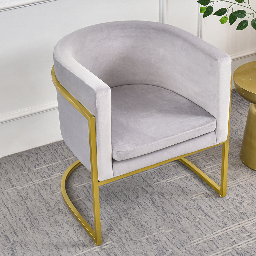 Elástico nórdico casual solo sofá cubierta de sofá de hierro cubierta de polvo tienda de uñas cubierta de asiento de la tarjeta