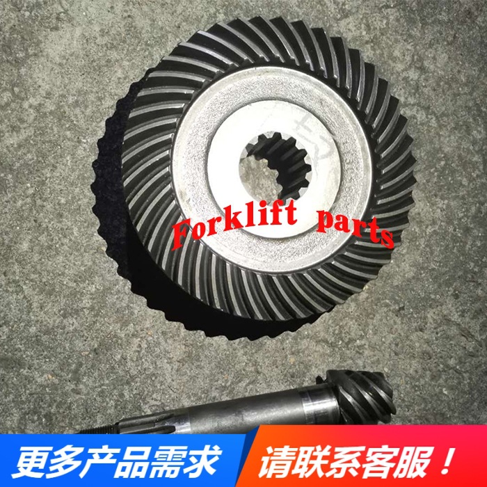 NISSAN尼桑日产站架式叉车配件L15/住友-7盆角齿伞齿轮43*6T拆车