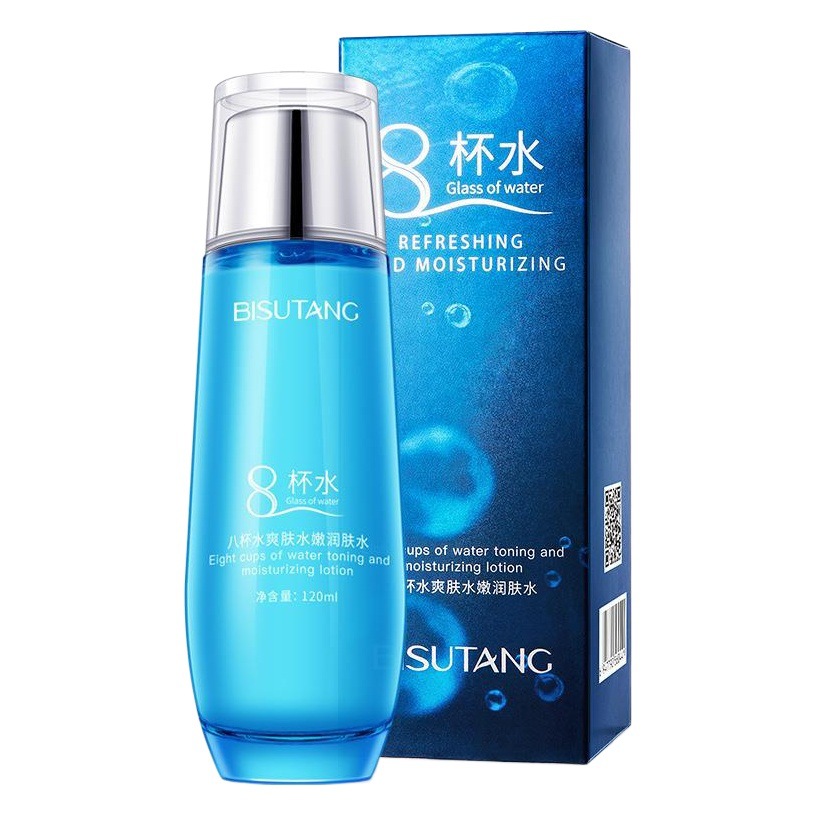 Bisutang Eight Cups of Water Toner Tender Moisturizer Invigorating Skin Moisturizing Water Moisturizing Smooth and Mild Oil Control Skin Care Products