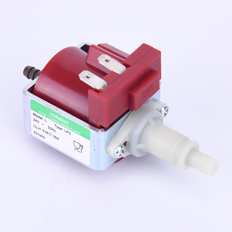 厂家供应LP3-18W 24V小流量微型电磁泵自动柱塞泵高压自吸抽水泵