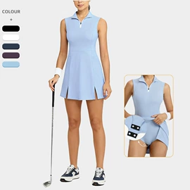 网球服;棉服背心;运动裙