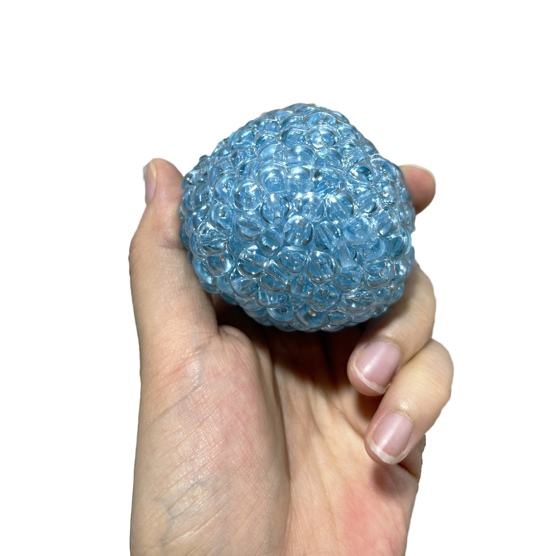 Decompression and vent blue handmade ball pinch (6cm)