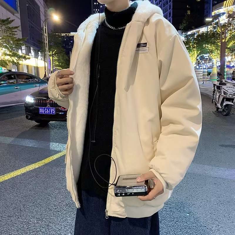 Ropa de pan cálido, deportes y ocio 2024 nueva chaqueta acolchada de algodón de invierno, chaqueta acolchada de algodón para niños, chaqueta hermosa de marca de moda gruesa