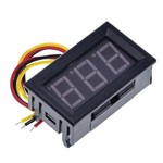 HKS три провода постоянный ток напряжение заголовок DC 0-100V digital power манометр 0.56 lED цифровой Трубка цифровой заголовок