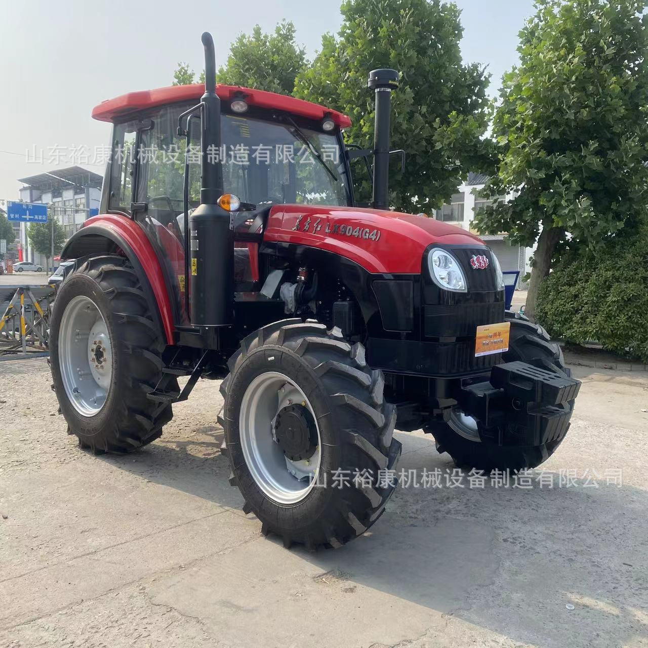 空调驾驶室90马力大桥东方红LX904(G4)四驱农用犁地旋耕拖拉机