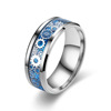 Fashionable ring with gears, 2023, European style, punk style