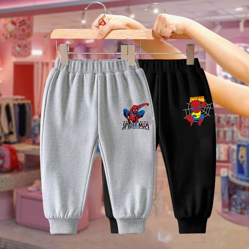  new autumn children's sweatpants, boys' and girls' stylish sports pants, baby casual leggings, leggings trousers