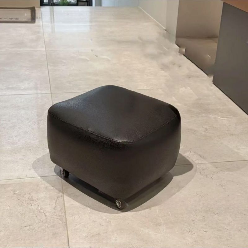 家庭用ロースツール、ユニバーサルホイールスツール、リビングルームの高価値背もたれスツール、シンプルなソファスツール、可動スツール|undefined