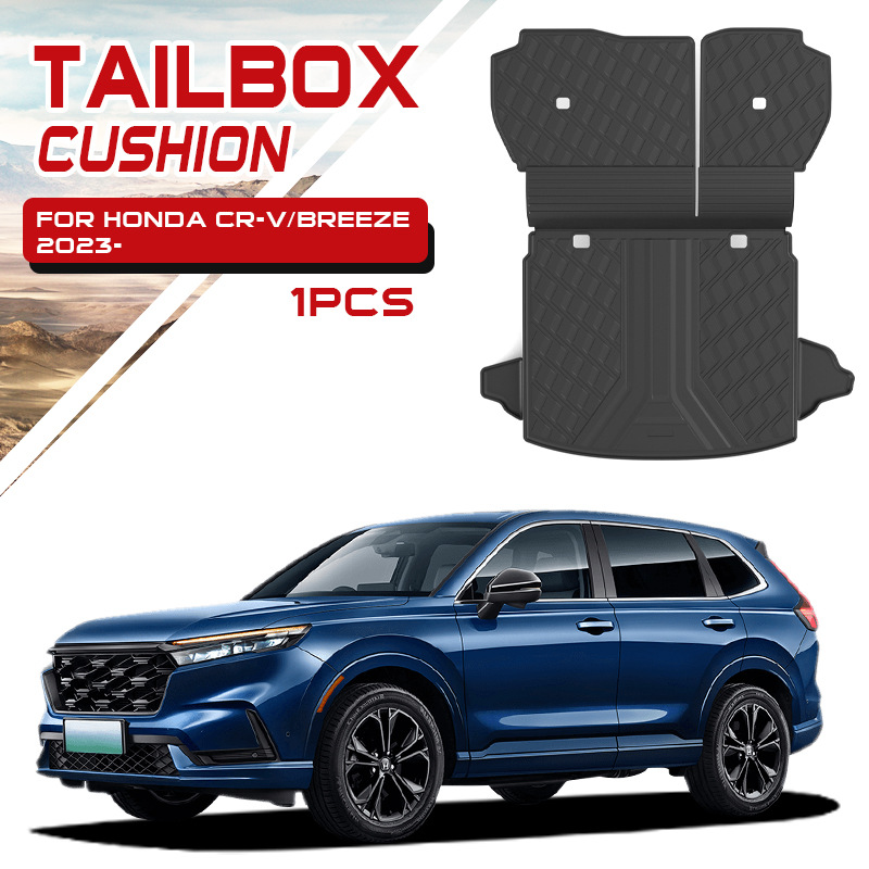 TXR Adecuado para Honda Alfombrilla de pie Honda Crv Breeze Tpe Floor Mats Alfombrilla de piso especial