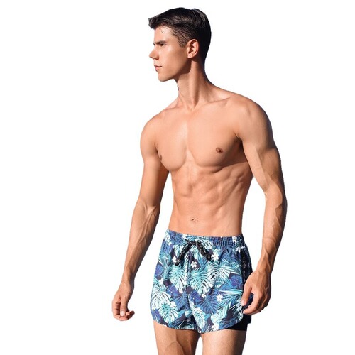 Men's Swim Suit Set, Large Size Swim Trunks, Hot Spring Top, Unisex Swim Trunks, Anti-Embarrassment Swim Gear Complete Set