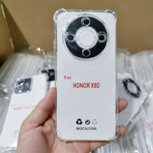 适用荣耀HONOR X9D透明TPU防摔手机壳 精孔四角气囊防摔TPU软壳