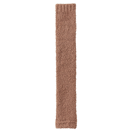 Coral fleece leg cover for women autumn and winter thickening long tube knee guard over-knee sock cover warm home knee guard long tube cover 