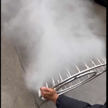 CINSHER喷雾除尘降温造景不锈钢环负离子高压无尘净化空气除菌