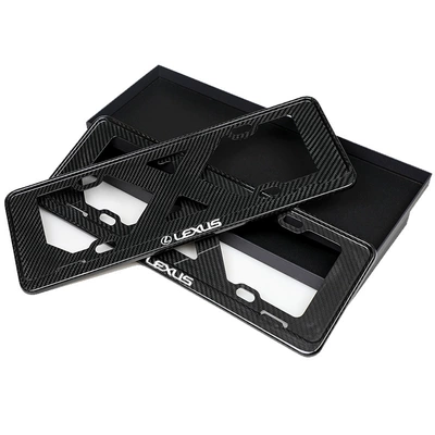 Suitable for Audi Land Rover Bmw License plate holder/license plate holder - lexuspair-real-carbon-fiber