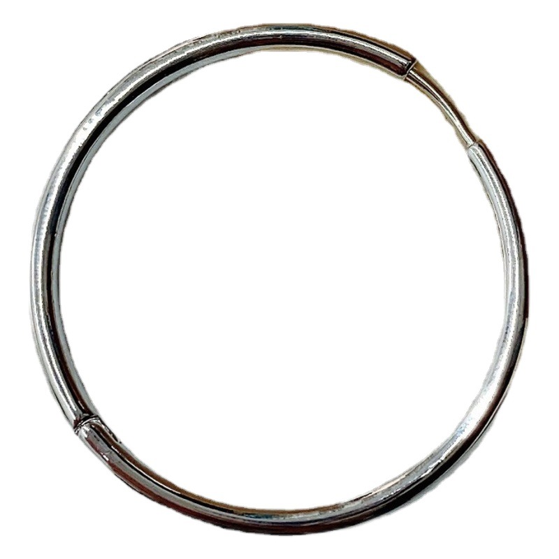 Metal exagerado círculo pendientes para las mujeres ins estilo europeo y americano estilo frío estilo simple pendientes nicho diseño personalizado pendientes