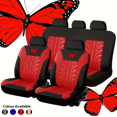 Car Seat Cover from – Universal seat cover - red-2-piece-set-single-seat