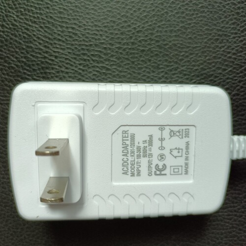 881 Hair Removal Device Power Adapter 12V 3A/1.5m Cord Length